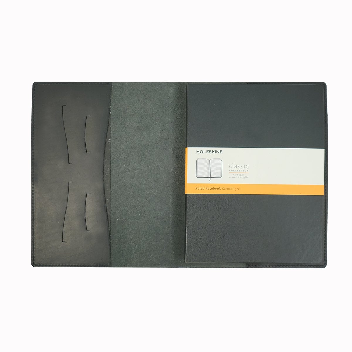 Waxed Canvas Zippered Journal Cover for Moleskine XL (7.5 x 9.75 in.) — The  Stockyard Exchange