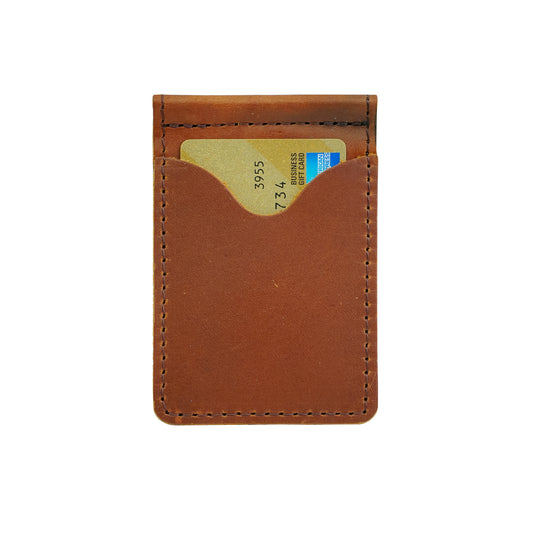 Money Clip Leather Wallet