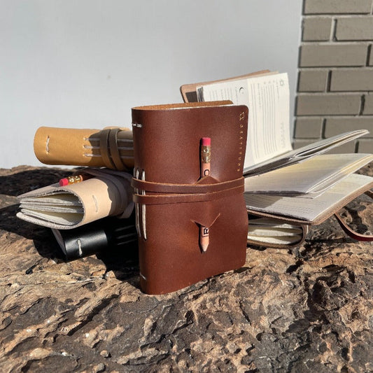 Leather Daily Gratitude Journal